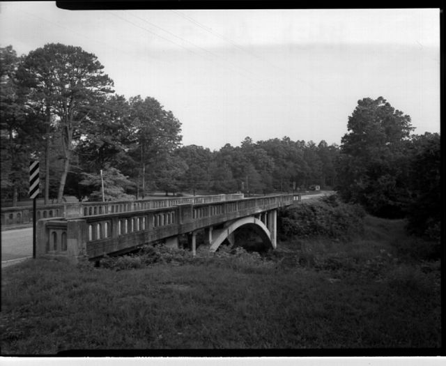 AR-9 Three-quarter view of bridge, looking southwest 
